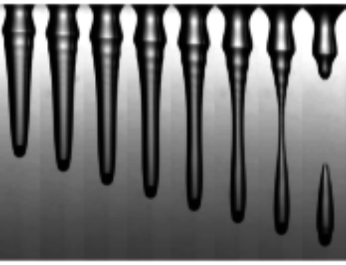 The water-entry cavity formed by low Bond number impacts, 2008